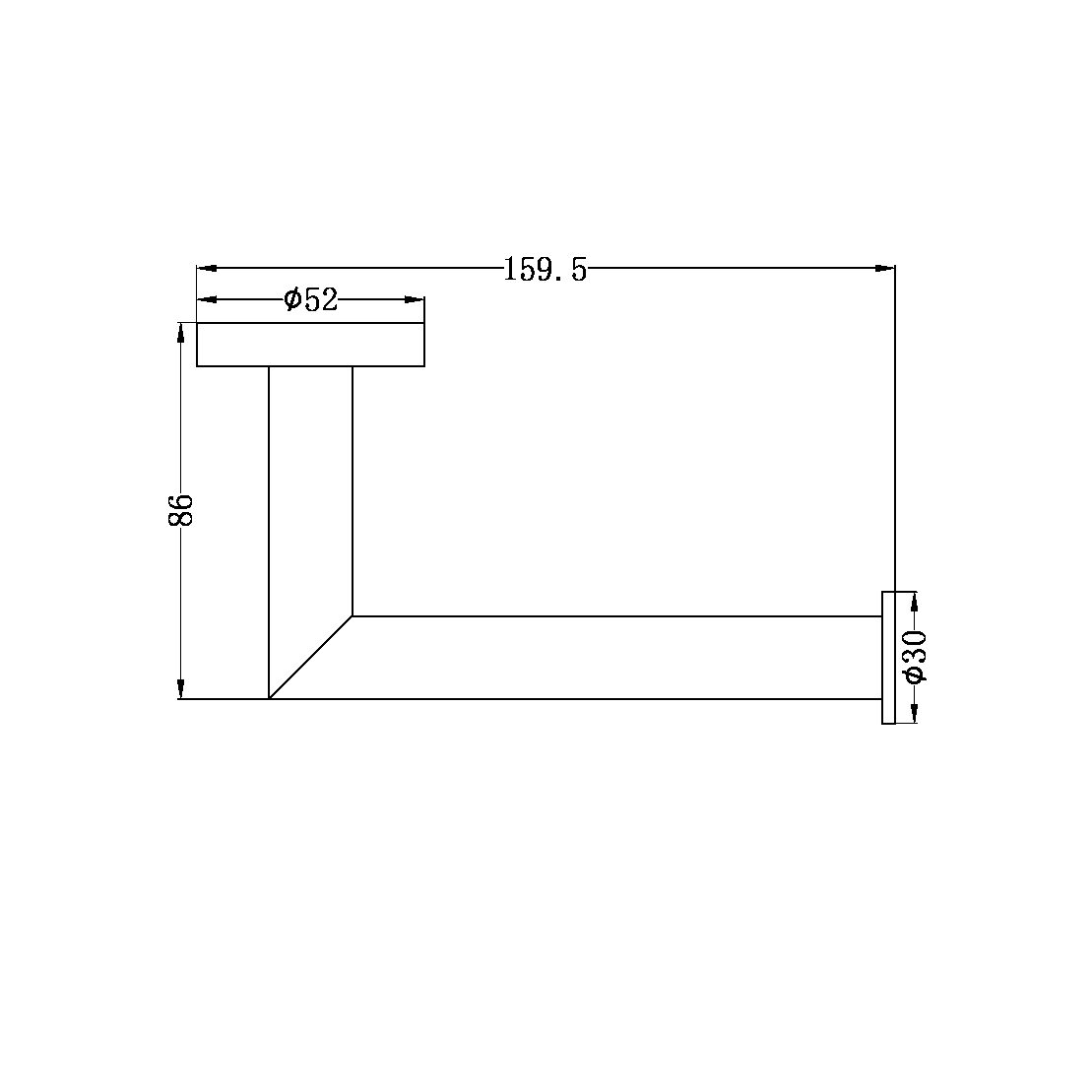 DOLCE TOILET ROLL HOLDER CHROME (NR3686wCH)