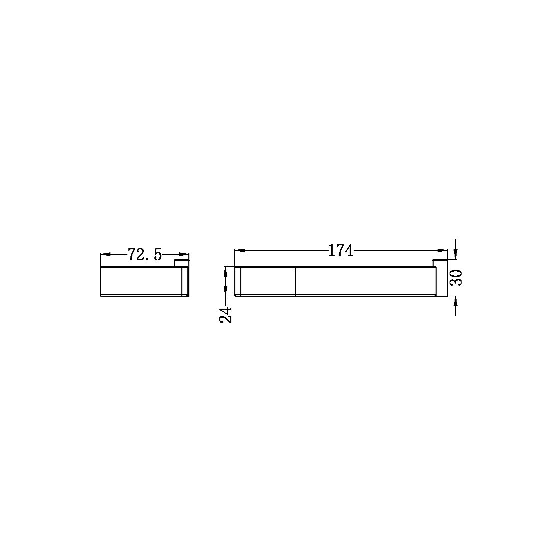 PEARL TOILET ROLL HOLDER CHROME (NR8086CH)