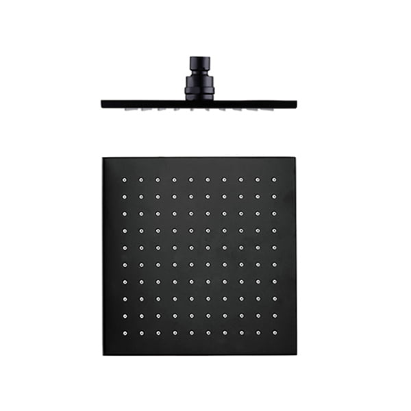 Shower Head Matte Black Shower Range - YSW Tapware