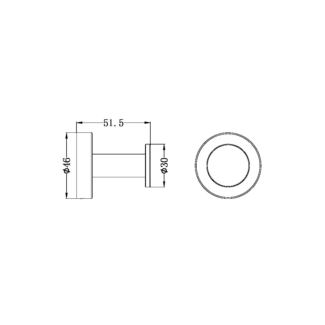 CLASSIC ROBE HOOK CHROME (NR2082CH)