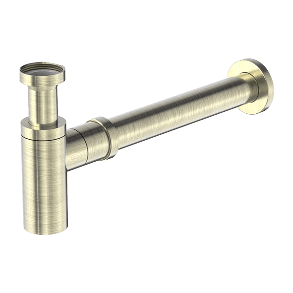 Bottle Traps Aged brass YSW Tapware