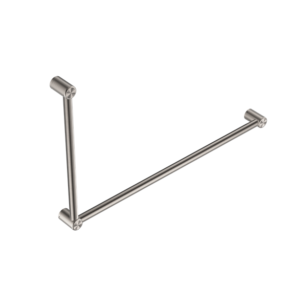 Grab Rail Brushed Nickel Mecca Care Range YSW Tapware Australia